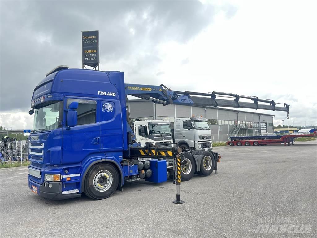 Scania R 560 6X2 크레인 트럭