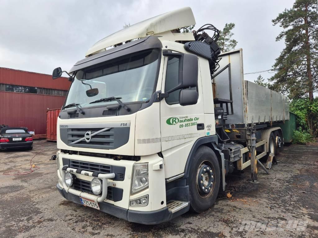 Volvo FM 460 크레인 트럭