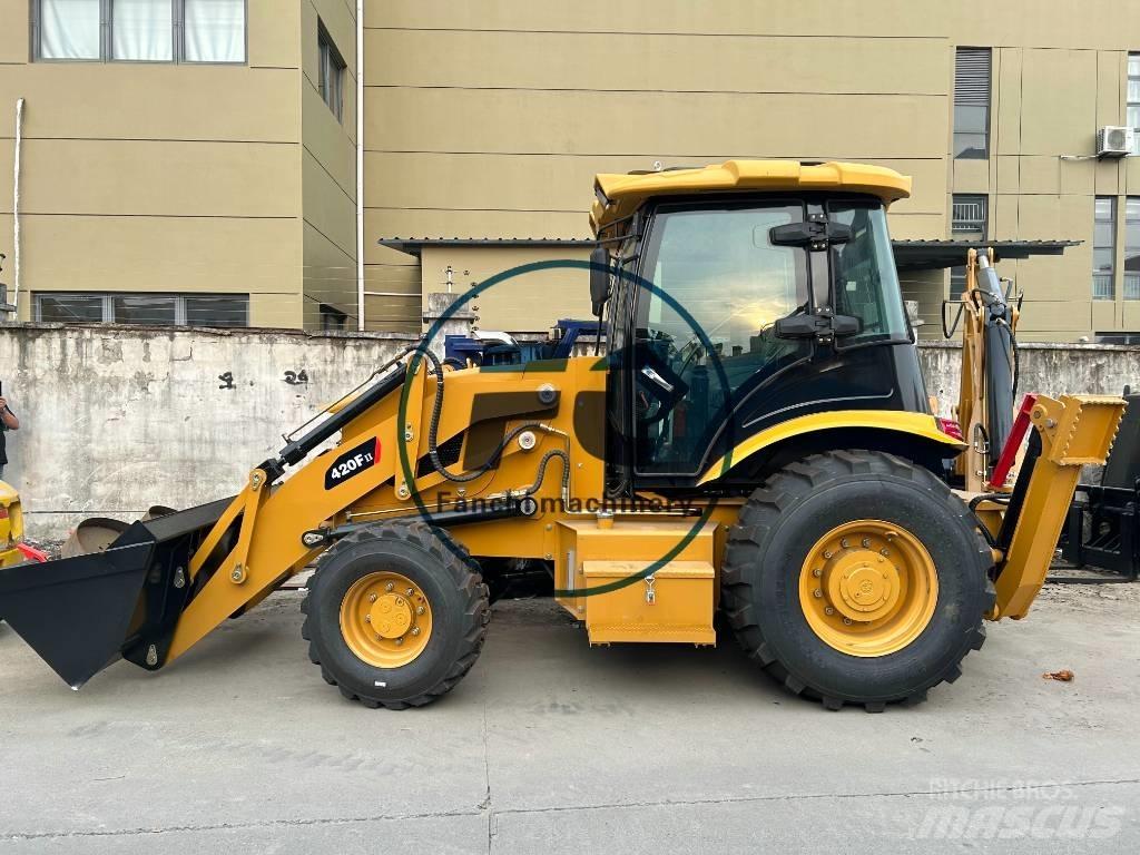 CAT 420 F 백호로더