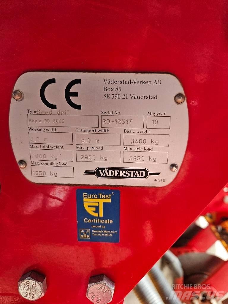 Väderstad Rapid300C 콤비네이션 드릴