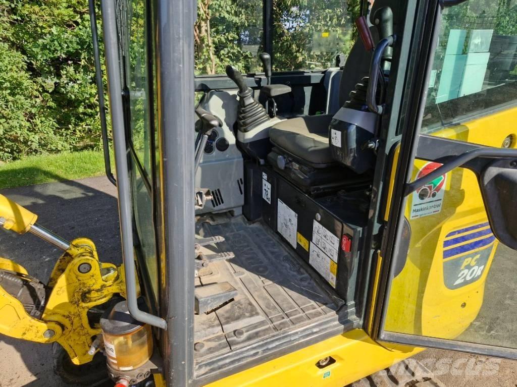 Komatsu PC 20 R-5 소형 굴삭기 7톤 미만