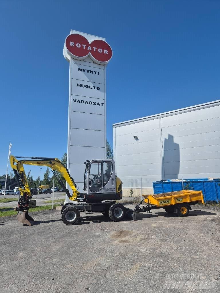 Wacker Neuson 6503  휠 굴삭기