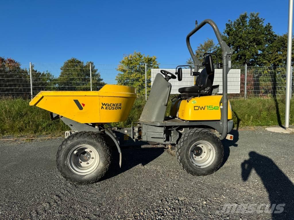 Wacker Neuson DW15e 건설현장 덤프트럭