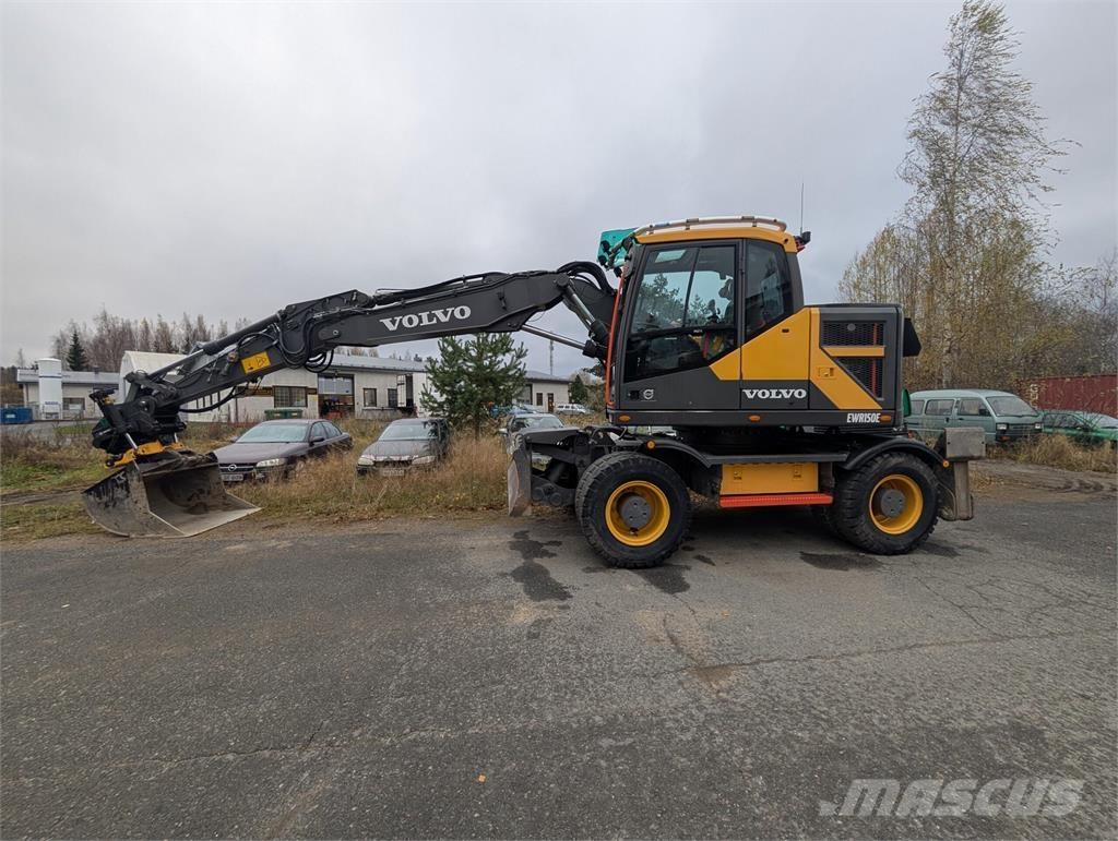 Volvo EWR150 E  휠 굴삭기