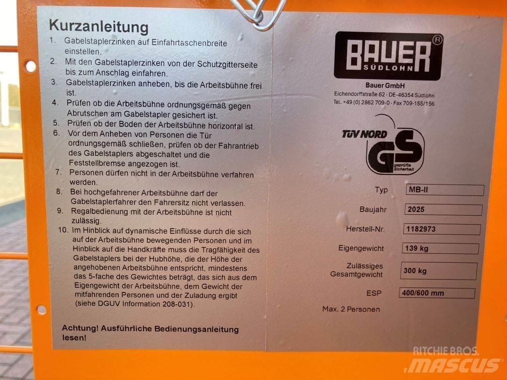 Bauer MB-II 자재 장비 - 기타