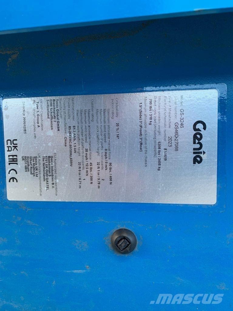 Genie GS-3246 가위형 리프트