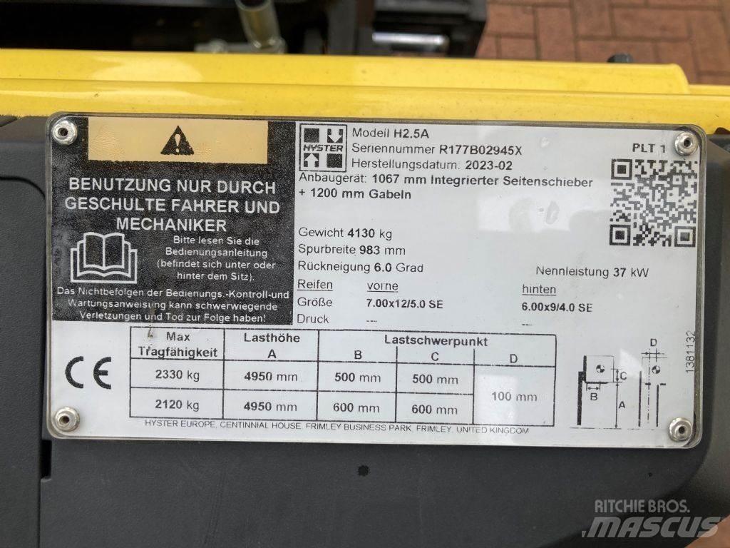 Hyster H 2.5A 디젤 지게차