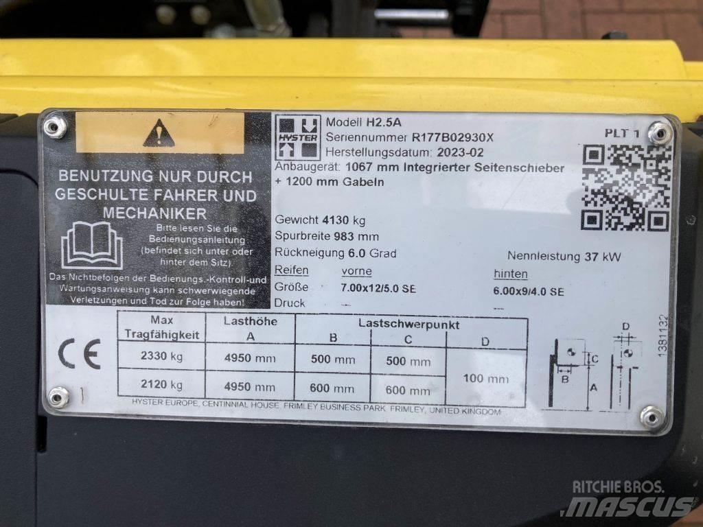 Hyster H 2.5A 디젤 지게차