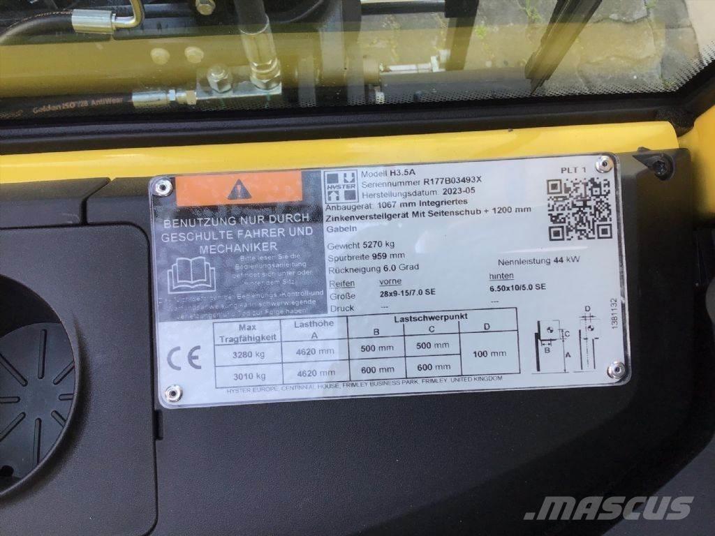 Hyster H 3.5 A 디젤 지게차