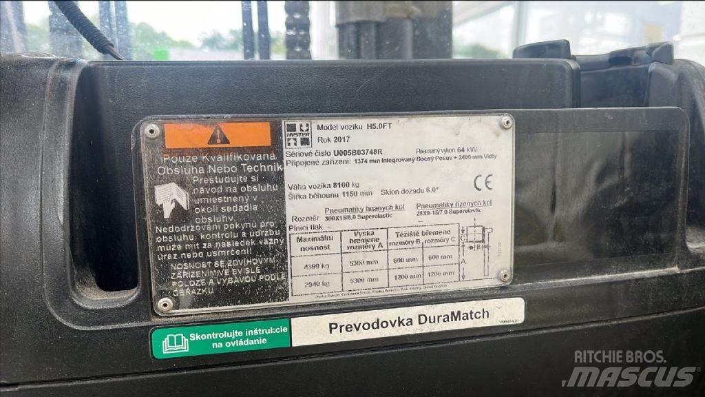 Hyster H 5.0 FT LPG 지게차