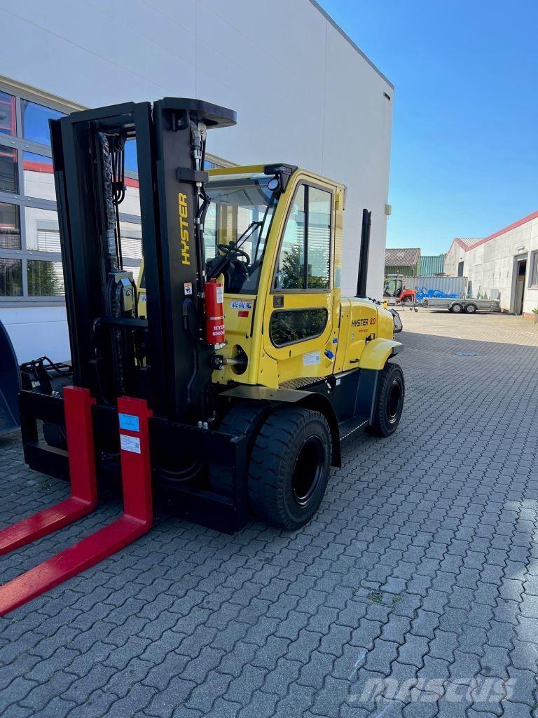 Hyster H 8.0 FT9 디젤 지게차