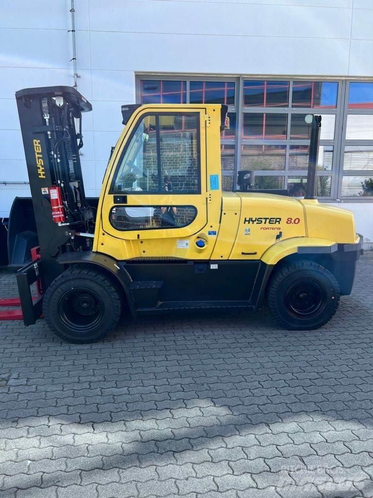 Hyster H 8.0 FT9 디젤 지게차
