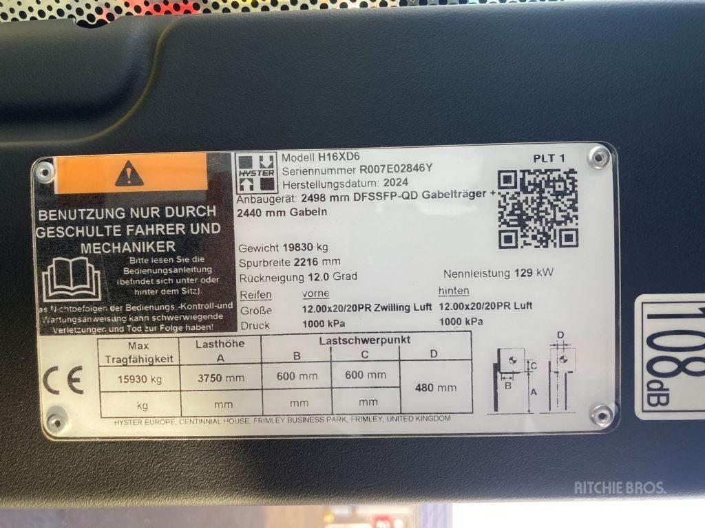 Hyster H16XD6 디젤 지게차