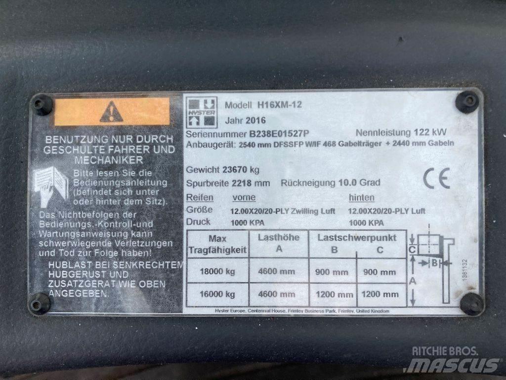 Hyster H16XM-12 디젤 지게차
