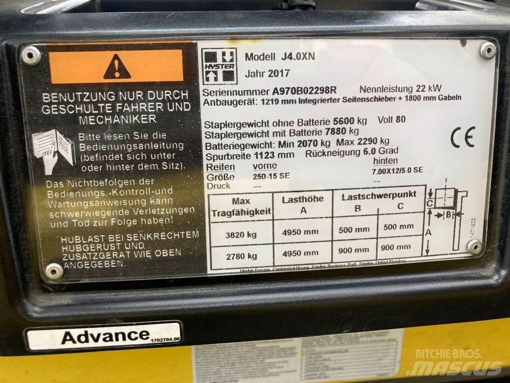 Hyster J 4.0 XN 전동 지게차