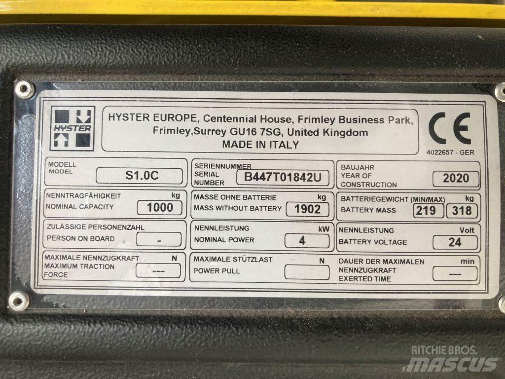 Hyster S 1.0 C 포크리프트