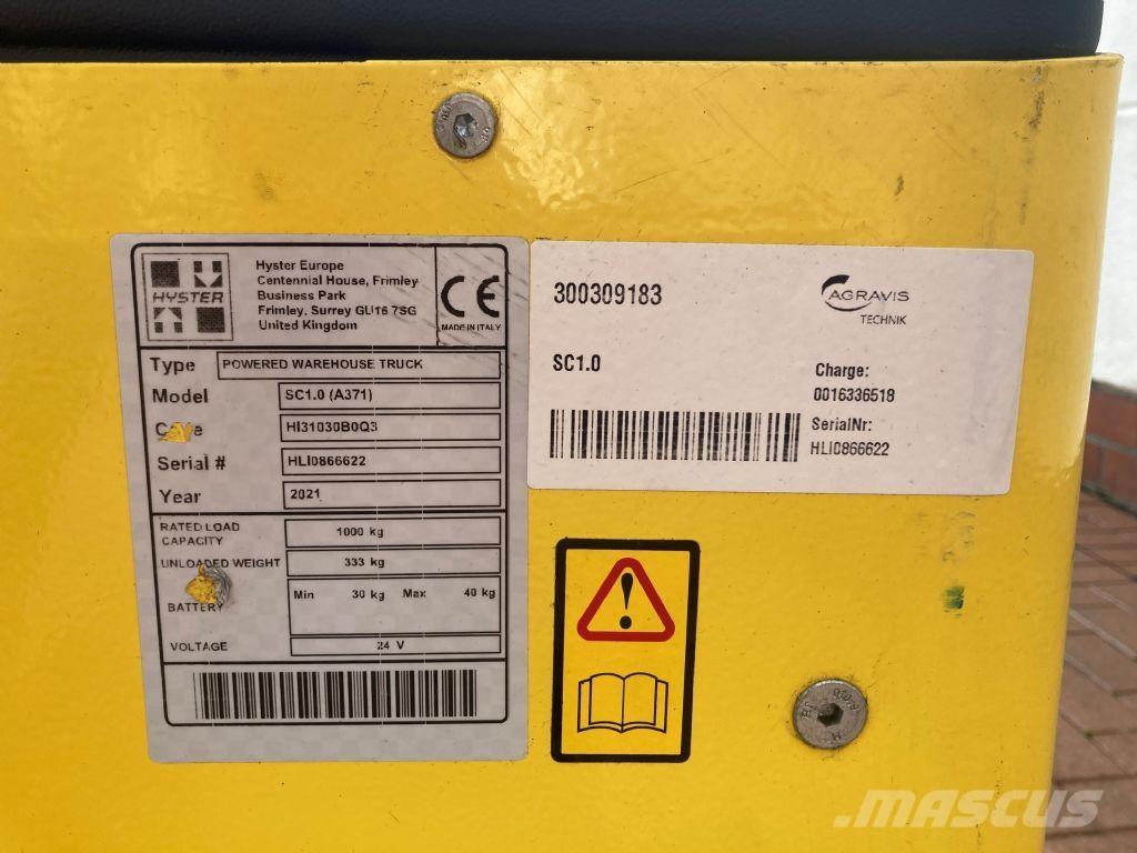 Hyster SC 1.0 포크리프트