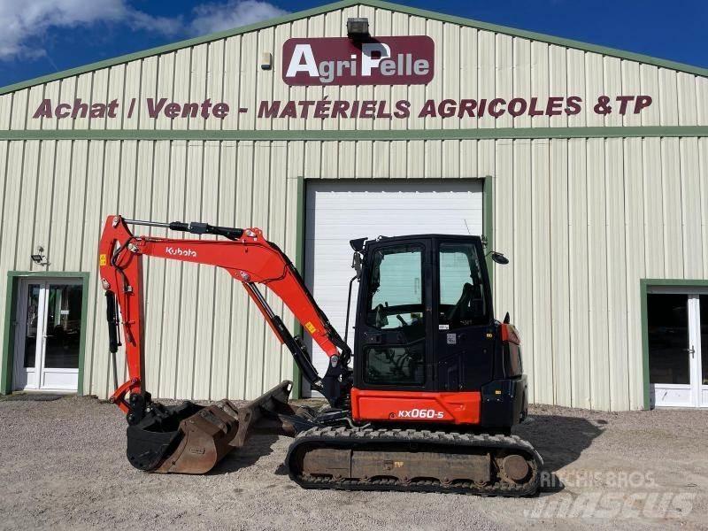 Kubota KX060-5 소형 굴삭기 7톤 미만