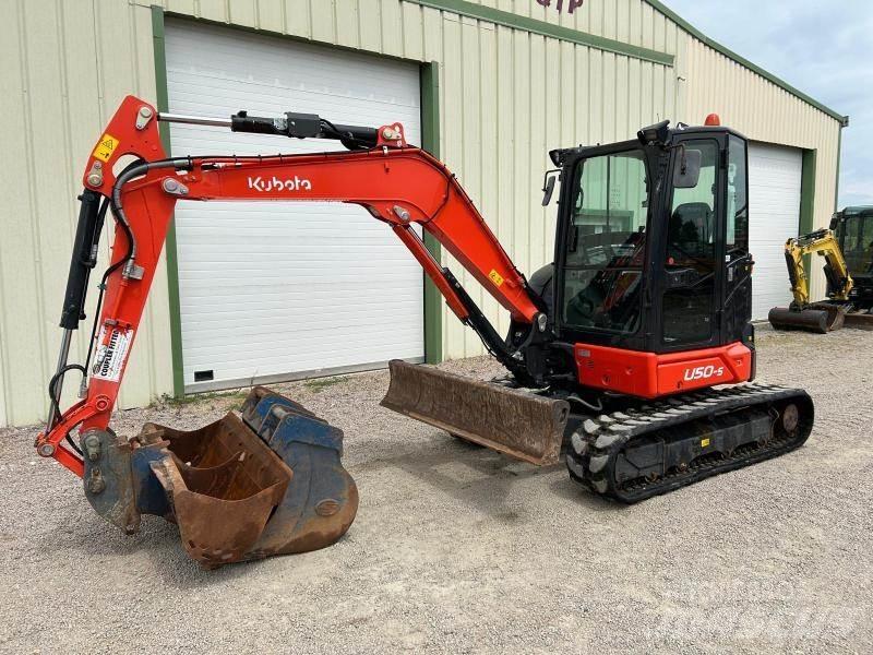 Kubota U50-5 소형 굴삭기 7톤 미만