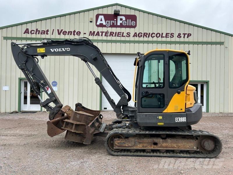 Volvo ECR88D 소형 굴삭기 7톤 미만