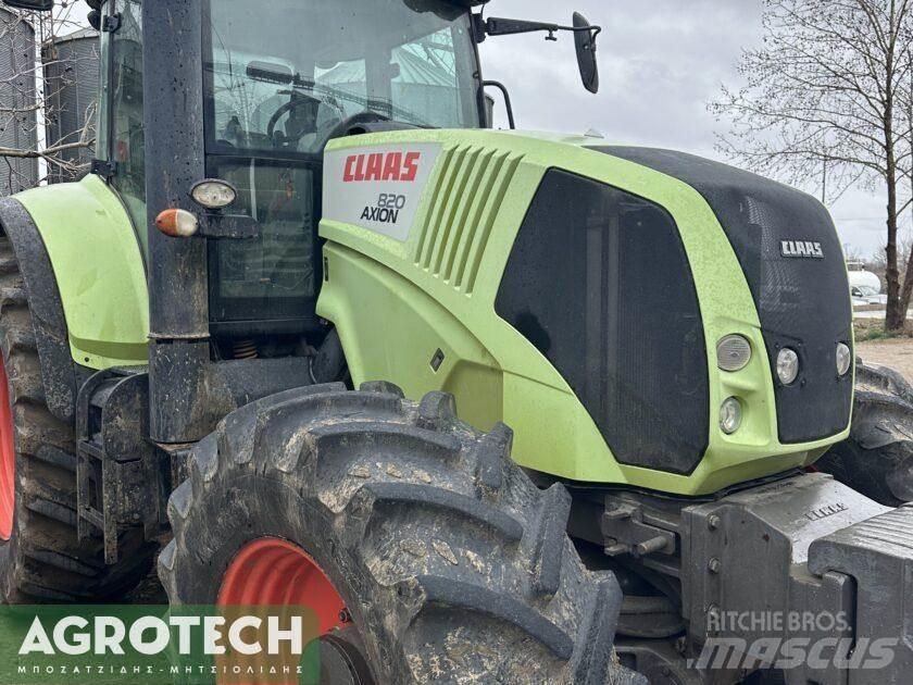 CLAAS AXION 820 트랙터