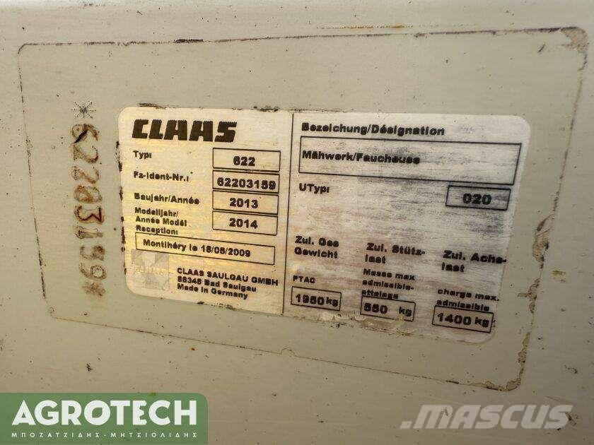 CLAAS DISCO 3050 TRC 트랙터