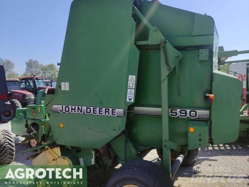 John Deere 590 원형 곤포기