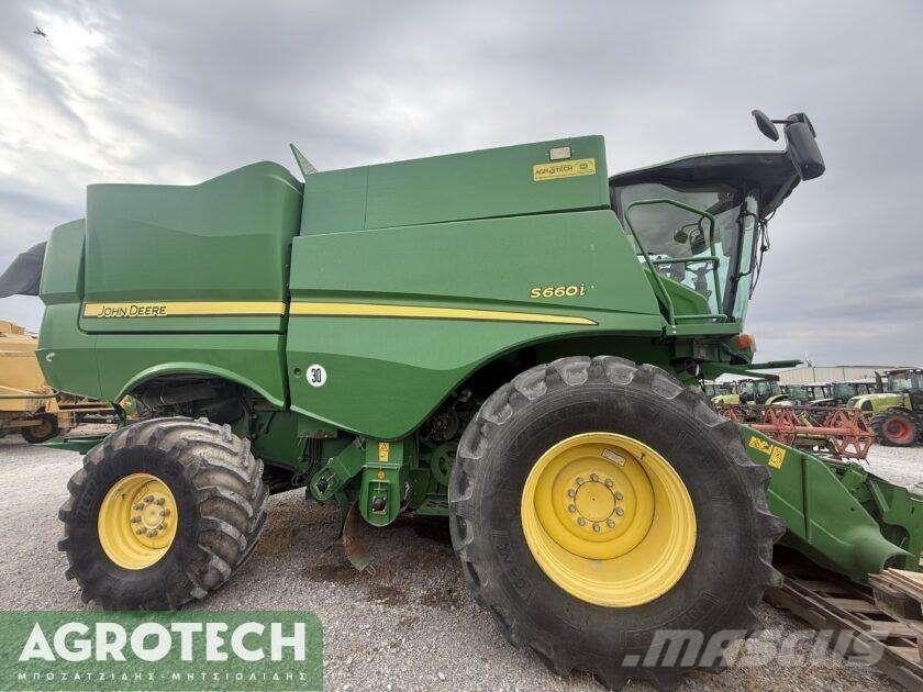 John Deere S660i 트랙터