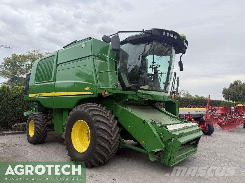 John Deere W650 트랙터