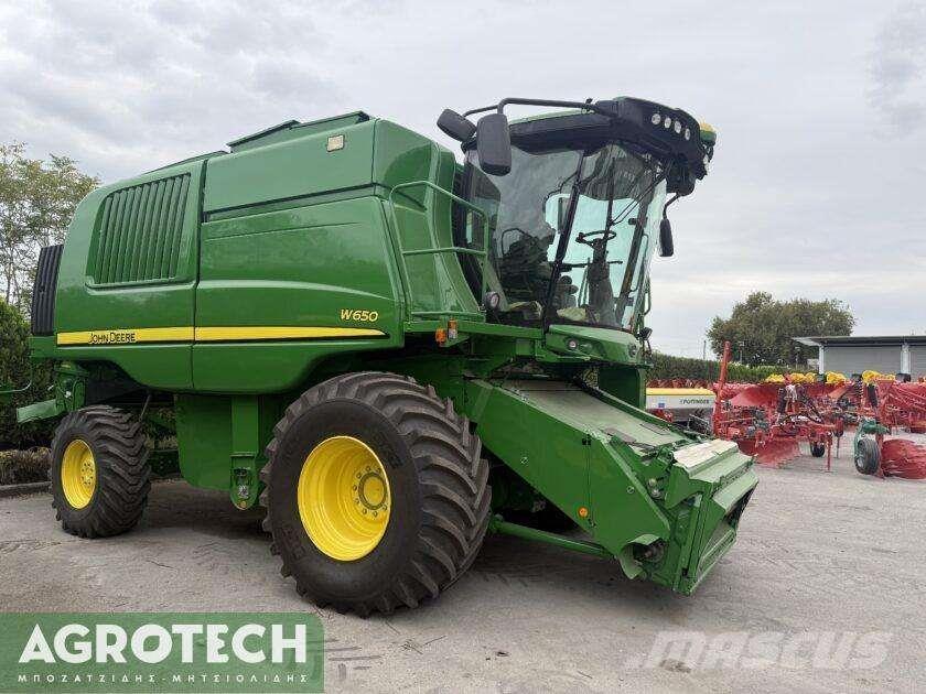 John Deere W650 트랙터