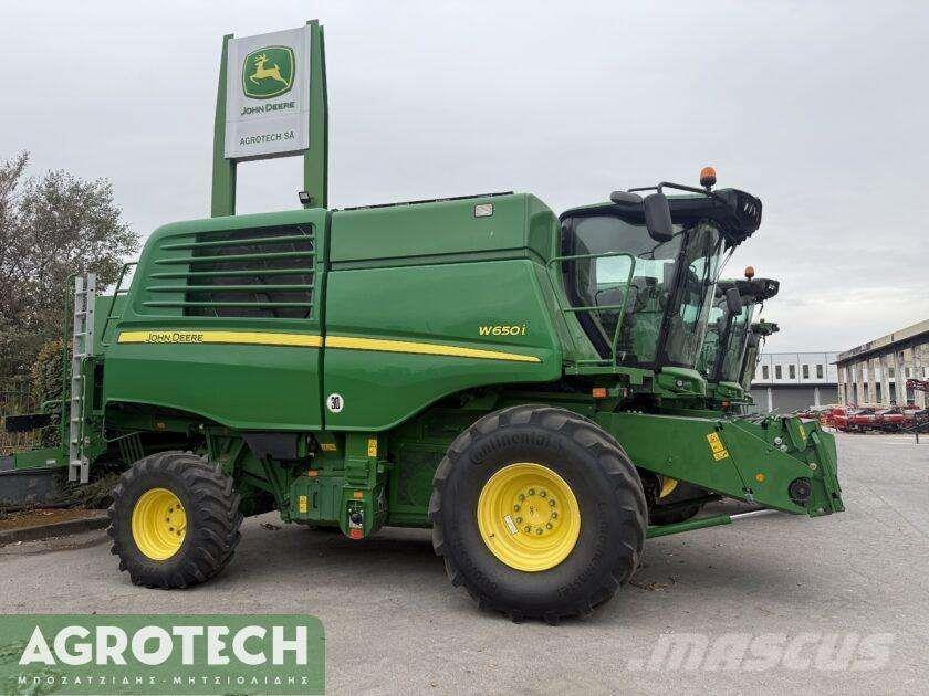 John Deere W650i 트랙터