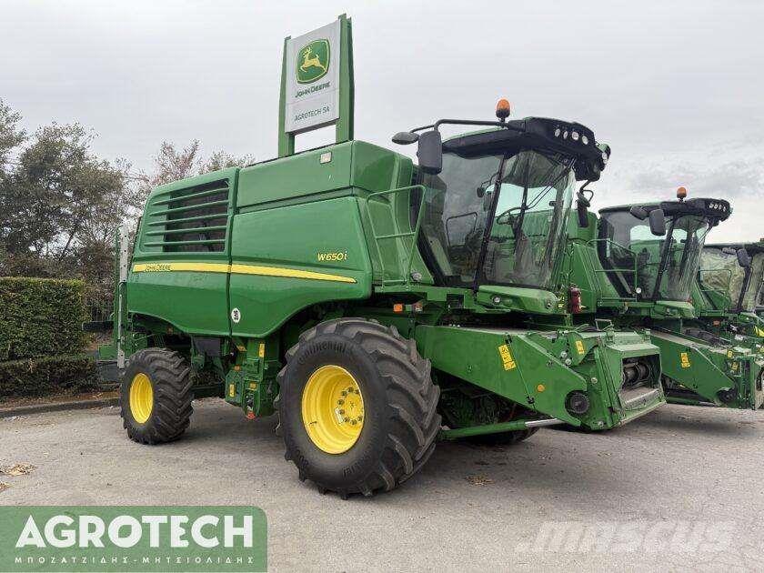 John Deere W650i 트랙터