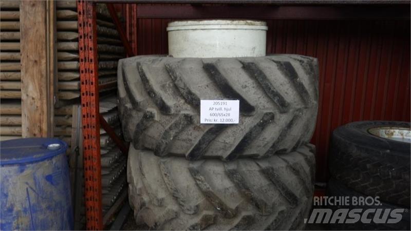 AP 600/65R28 타이어, 휠 및 림