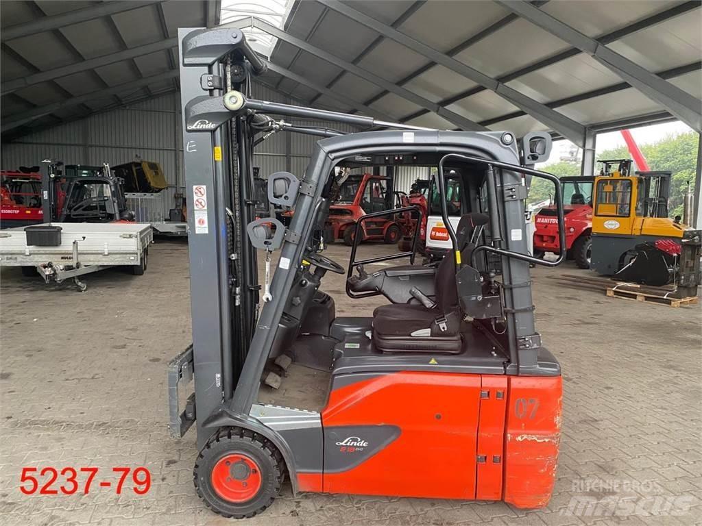 Linde E 18 L 02 EVO 전동 지게차
