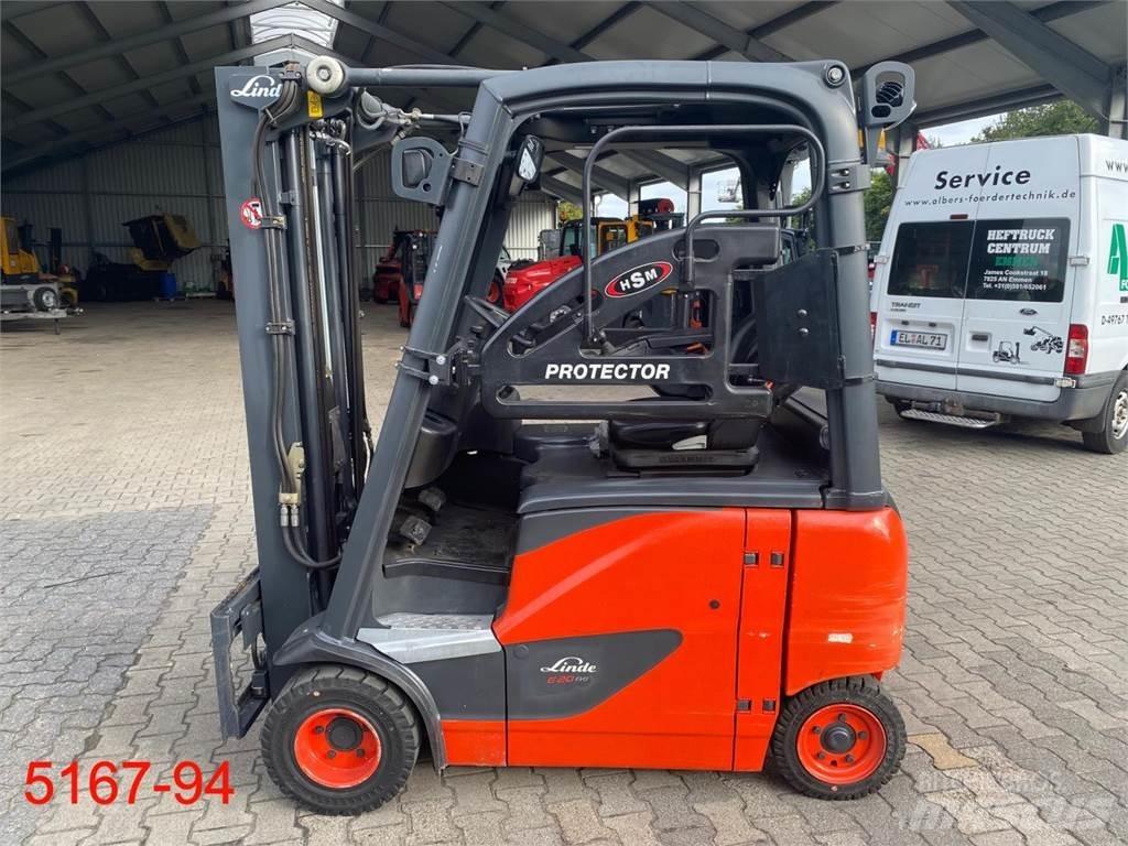 Linde E 20 PH 02 전동 지게차