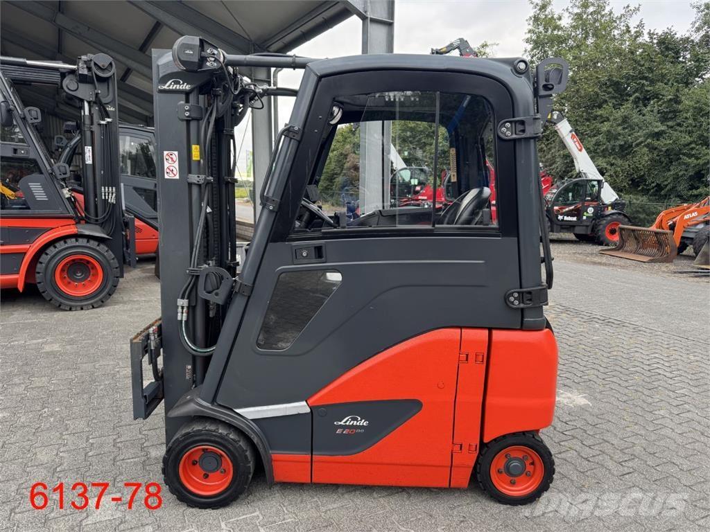 Linde E 20 PH -02 전동 지게차