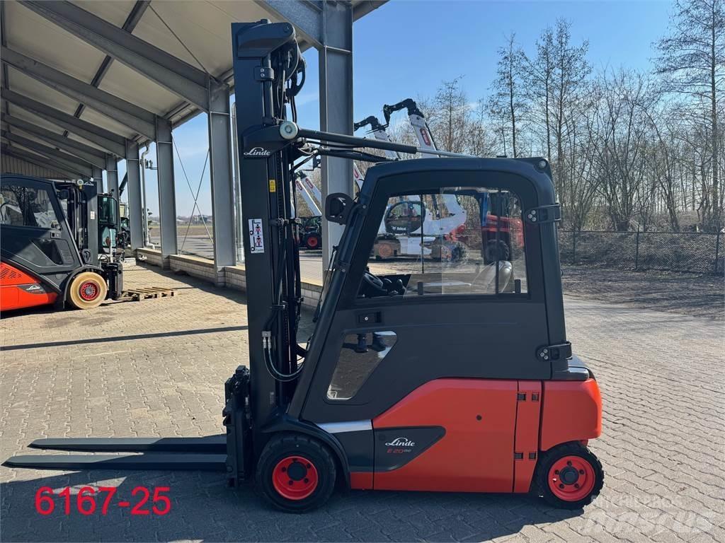 Linde E 20 PH 386 전동 지게차