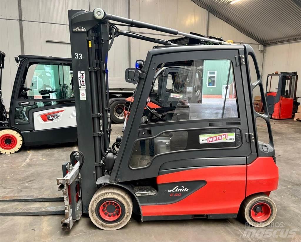 Linde E 30 - 01 전동 지게차