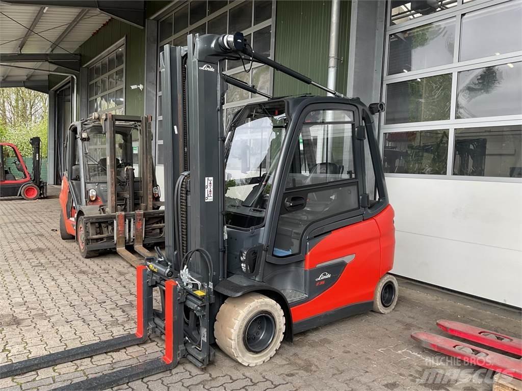 Linde E 35 전동 지게차