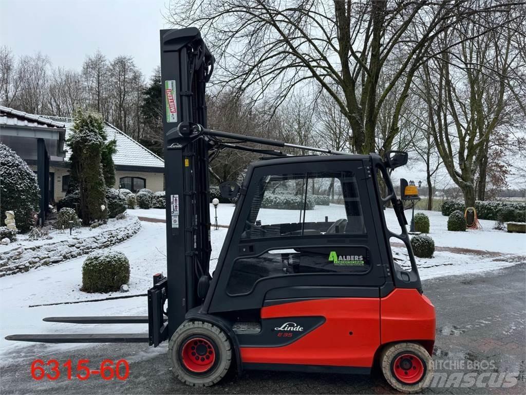 Linde E 35 L 01 전동 지게차