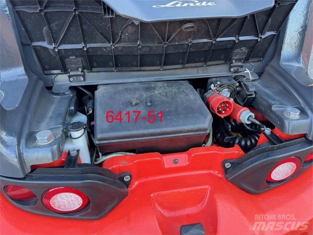 Linde E 35 L 01 전동 지게차