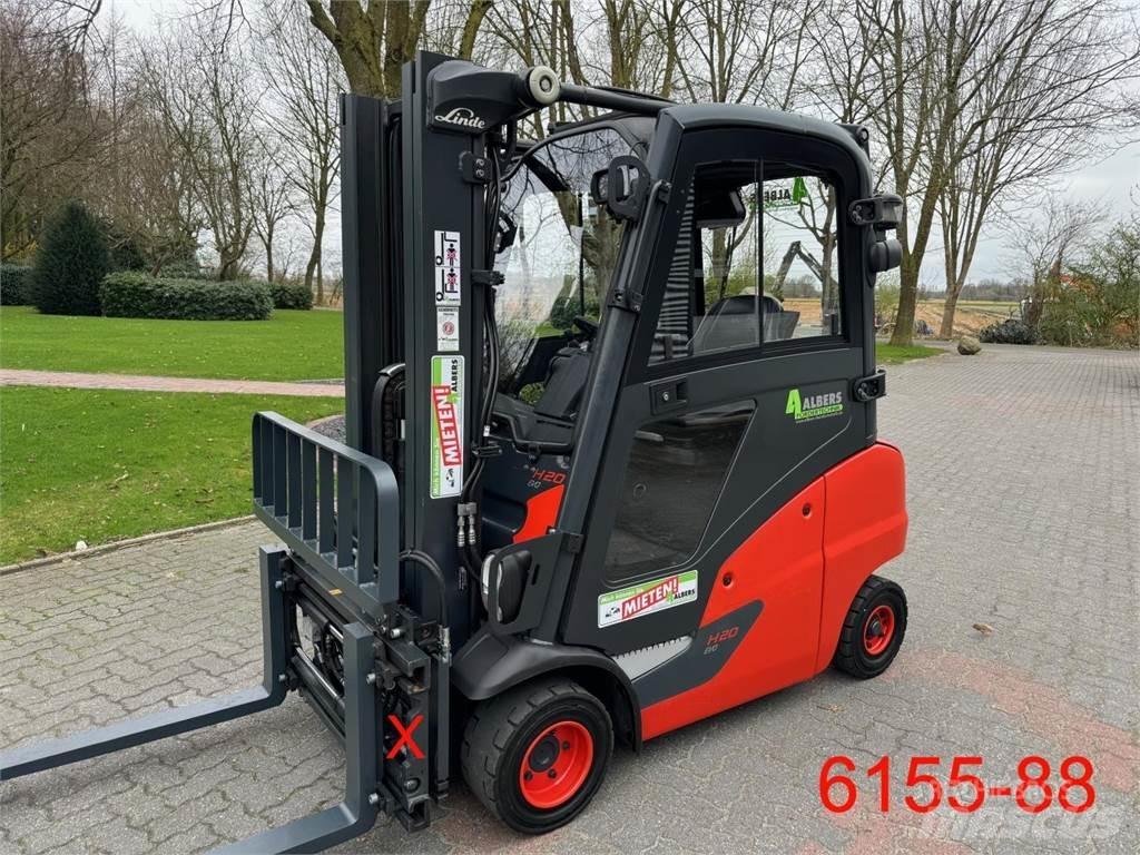 Linde H 20 T 01 LPG 지게차