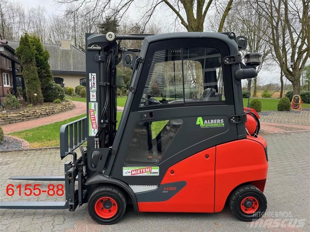 Linde H 20 T 01 LPG 지게차