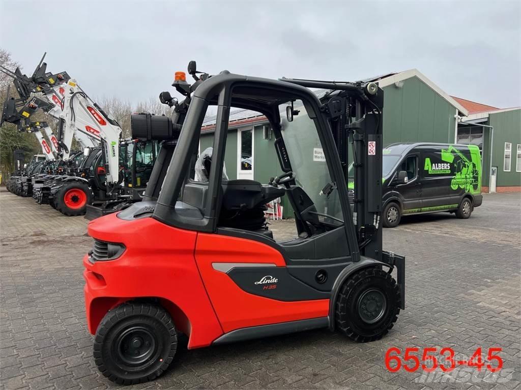 Linde H 35 D 01 디젤 지게차