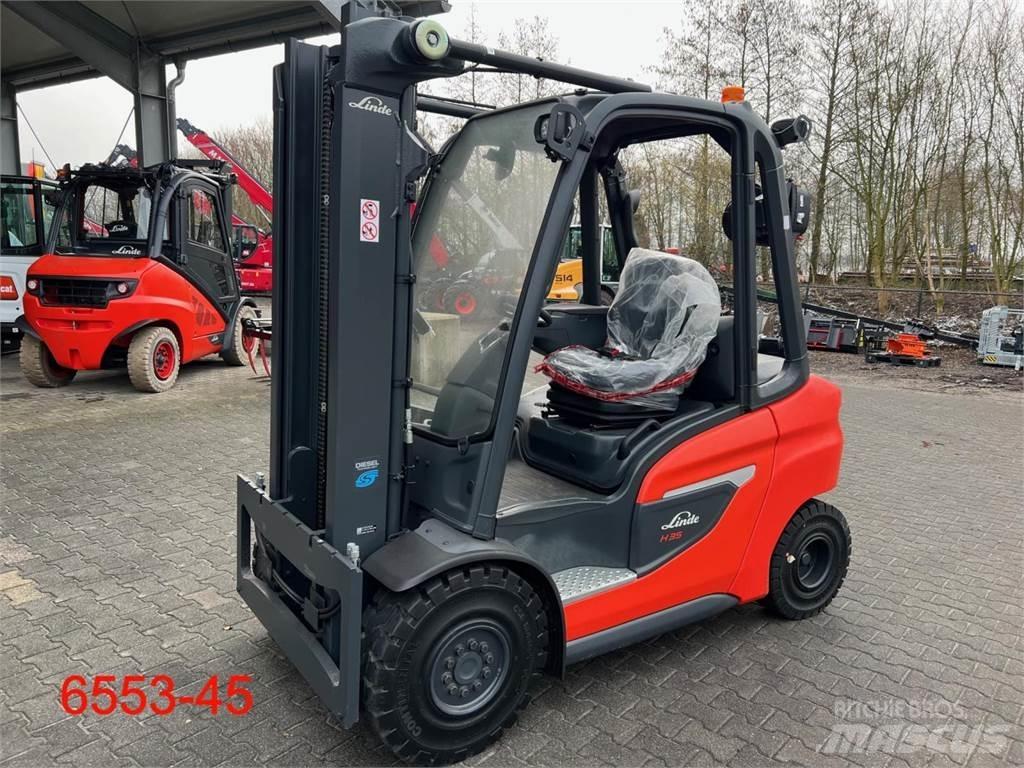 Linde H 35 D 01 디젤 지게차