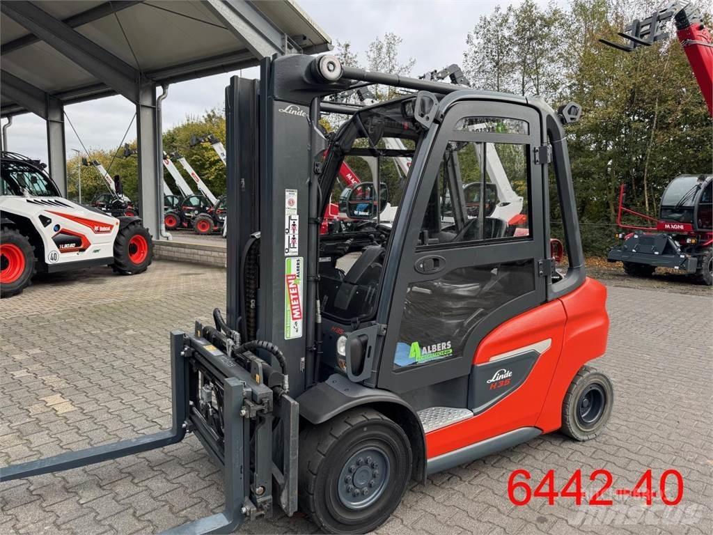 Linde H 35 T 01 LPG 지게차