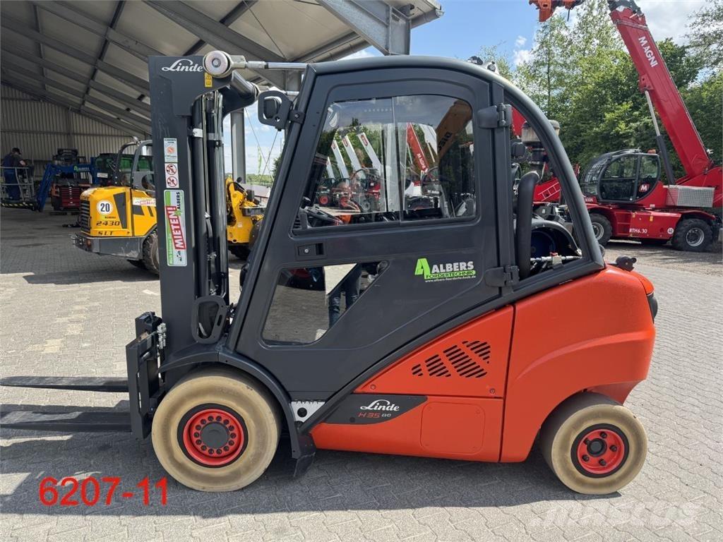 Linde H 35 T -02 LPG 지게차