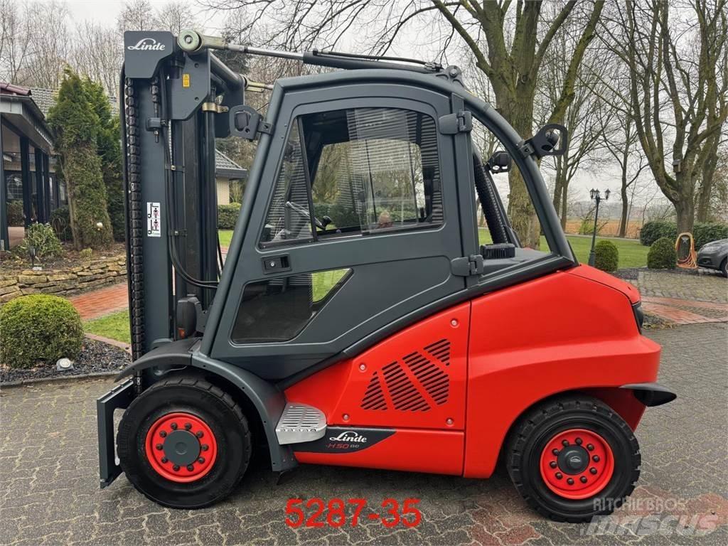 Linde H 50 D 02 600 디젤 지게차