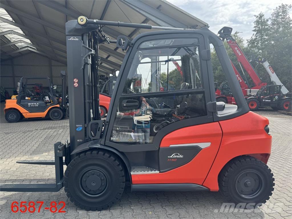 Linde H 50 D (1204) 디젤 지게차