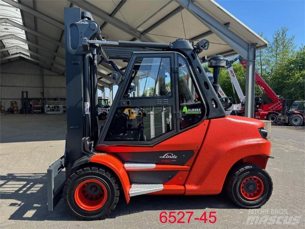 Linde H 80 D 03 / 900 디젤 지게차